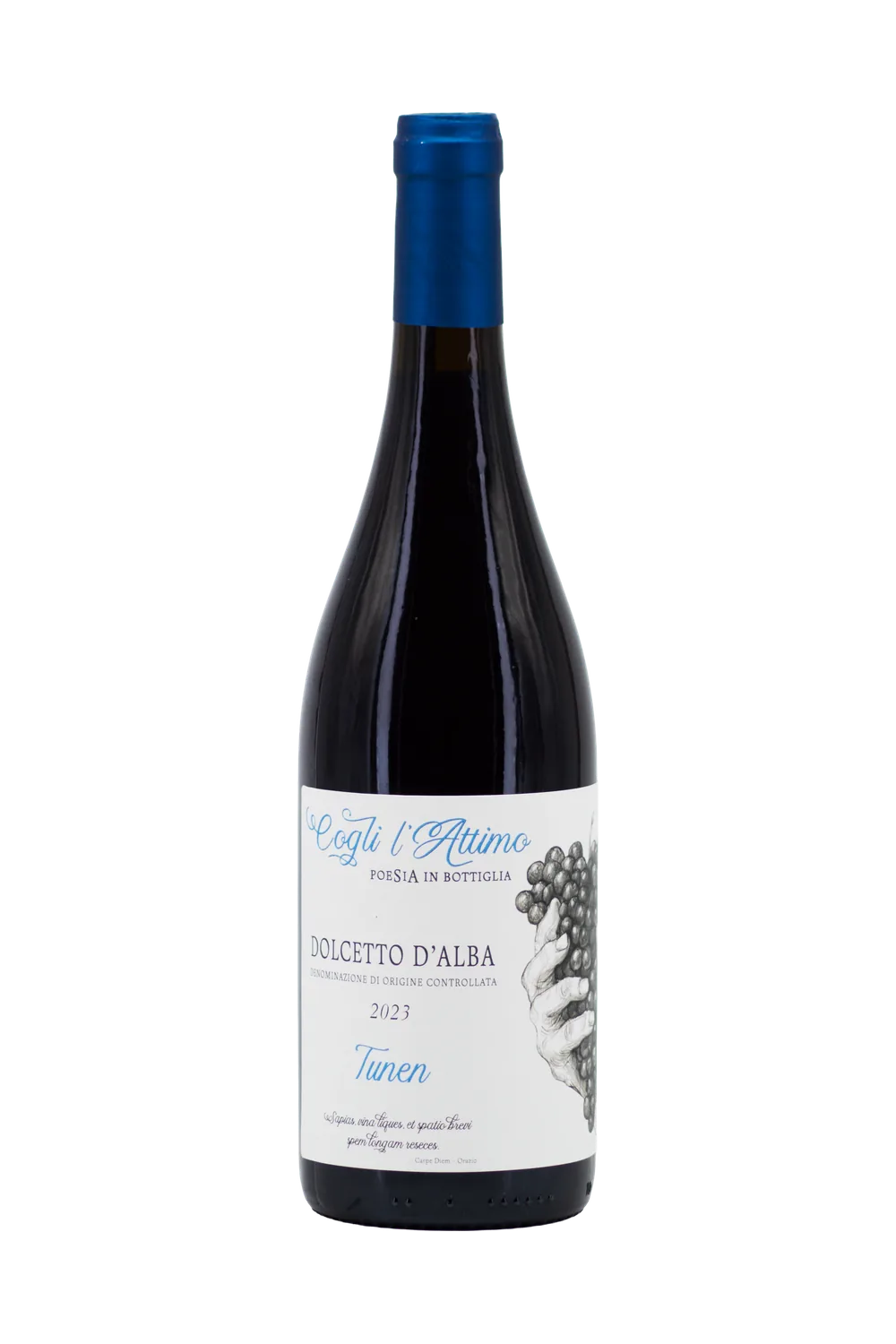 Bottiglia di Dolcetto d'Alba, Cogli l’Attimo